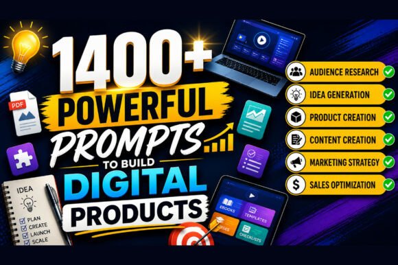 1400 Prompts to Build Digital Products