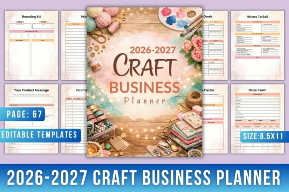 2026–2027 Craft Business Planner