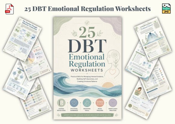25 DBT Emotional Regulation Worksheets