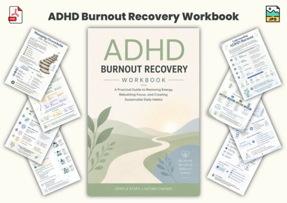 ADHD Burnout Recovery Workbook: A Strategic Guide to Sustainable Recovery and Productivity