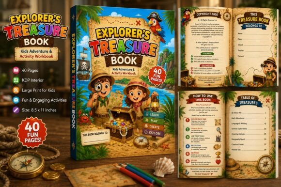 Explorer’s Treasure Book for Kids