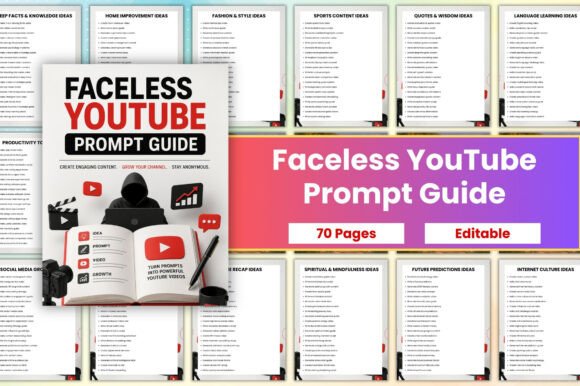 Faceless YouTube Prompt Guide: A Strategic Resource for Content Creators