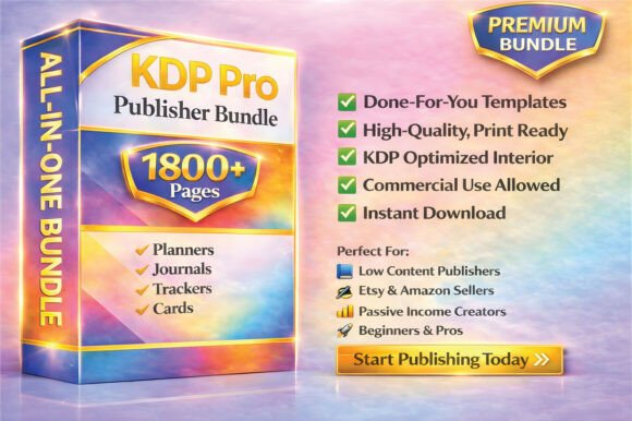 KDP Pro Publisher Bundle: A Versatile Tool for Content Creators and Entrepreneurs
