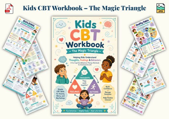 Kids CBT Workbook – The Magic Triangle