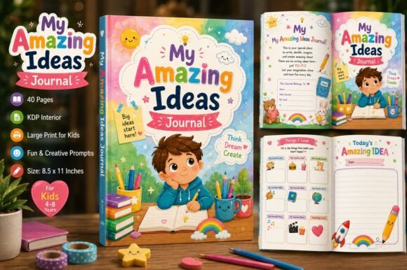 My Amazing Ideas Journal: A Creative Resource for Kids and Educators