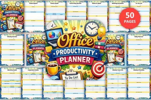 Office Productivity Planner: A Structured System for Work Efficiency