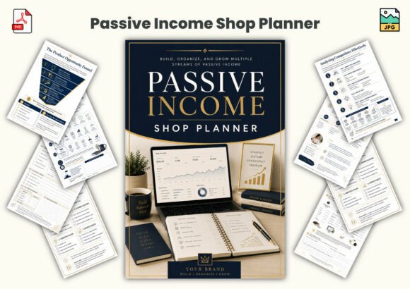 Passive Income Shop Planner