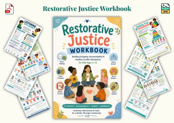 Restorative Justice Workbook: A Tool for Teaching Empathy and Conflict Resolution in Children