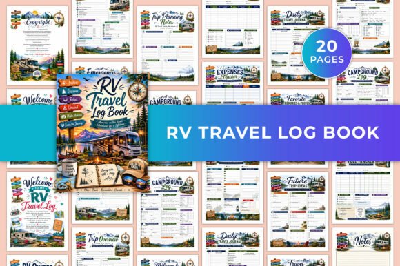 RV Travel Log Book KDP: A Must-Have Tool for Organized RV Adventures