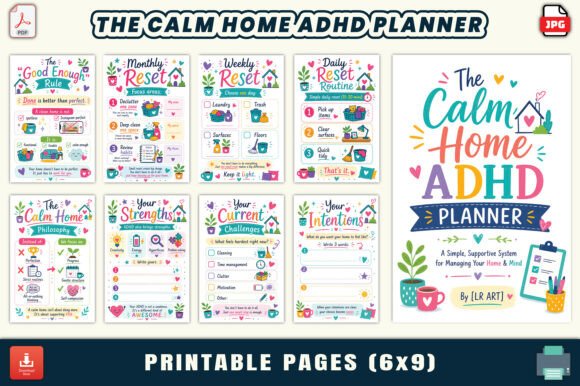 The Calm Home ADHD Planner
