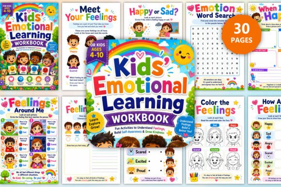 The Kids’ Emotional Learning Workbook: A Practical Guide for Emotional Development