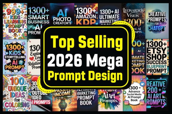 Top Selling 2026 Mega Prompt Design – The Ultimate Digital Toolkit for Creators and Innovators
