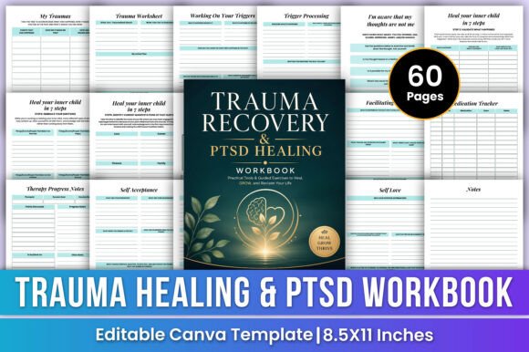 Trauma Workbook PTSD Recovery Healing: A Strategic Tool for Emotional and Psychological Growth